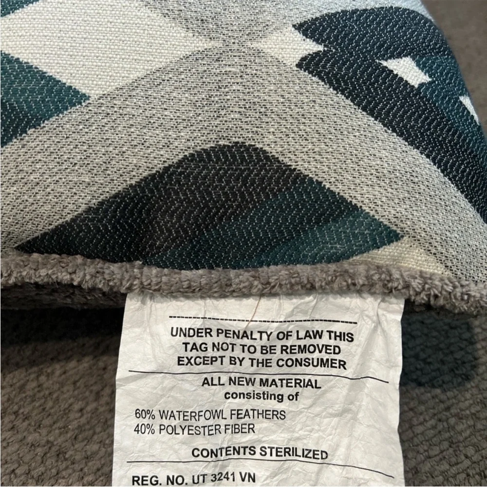 Ashley Furniture Down Fill Two Large Decorative Throw Pillows. NWT